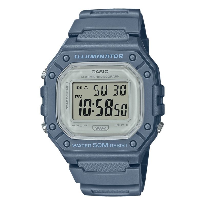 Đồng hồ Casio Nữ W-218HC-2AVDF Chính Hãng