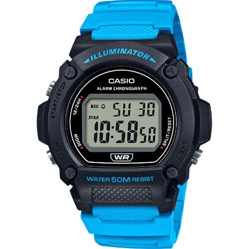 Đồng hồ Casio nam W-219H-2A2VDF chính hãng