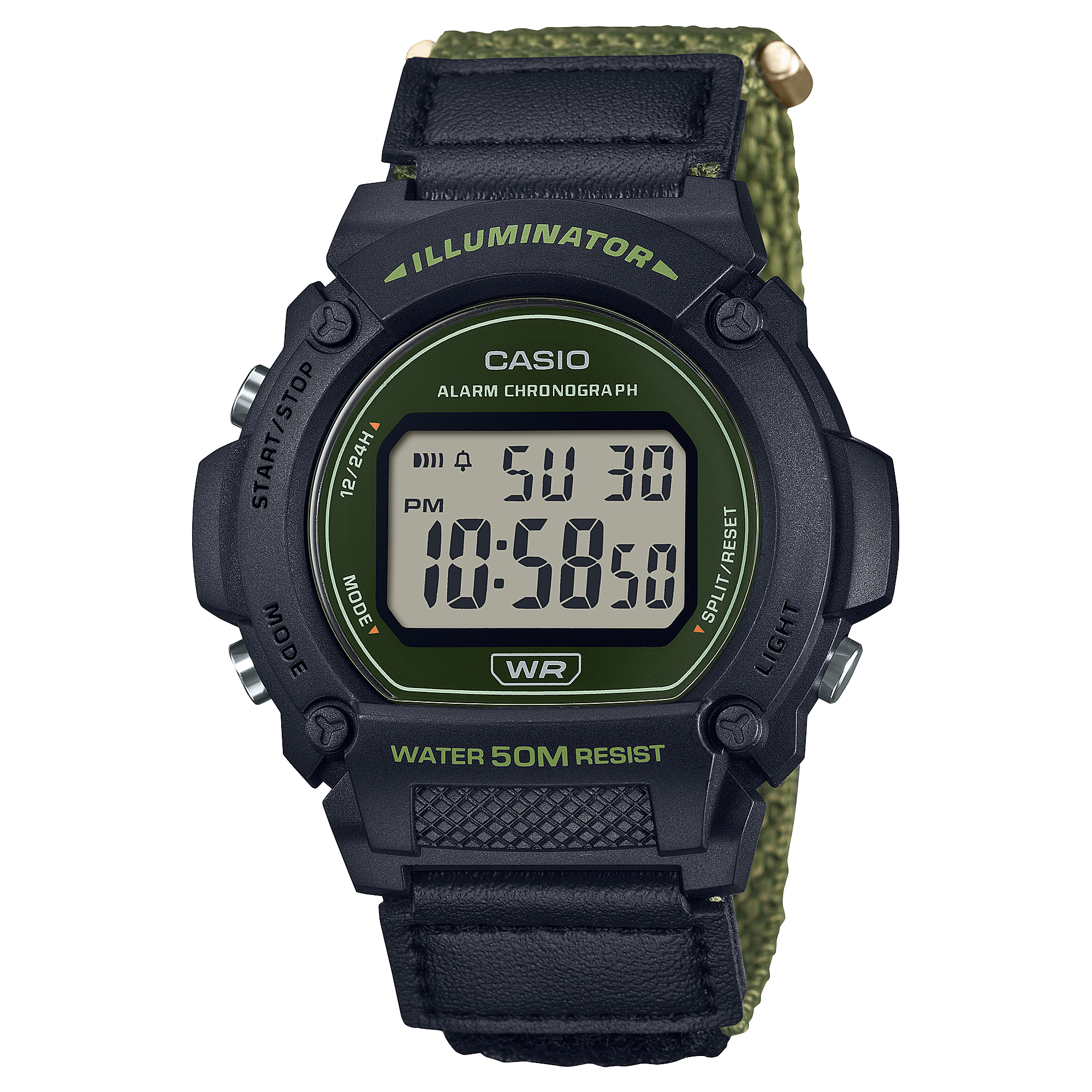 Đồng Hồ Casio Nam W-219HB-3AVDF Chính Hãng