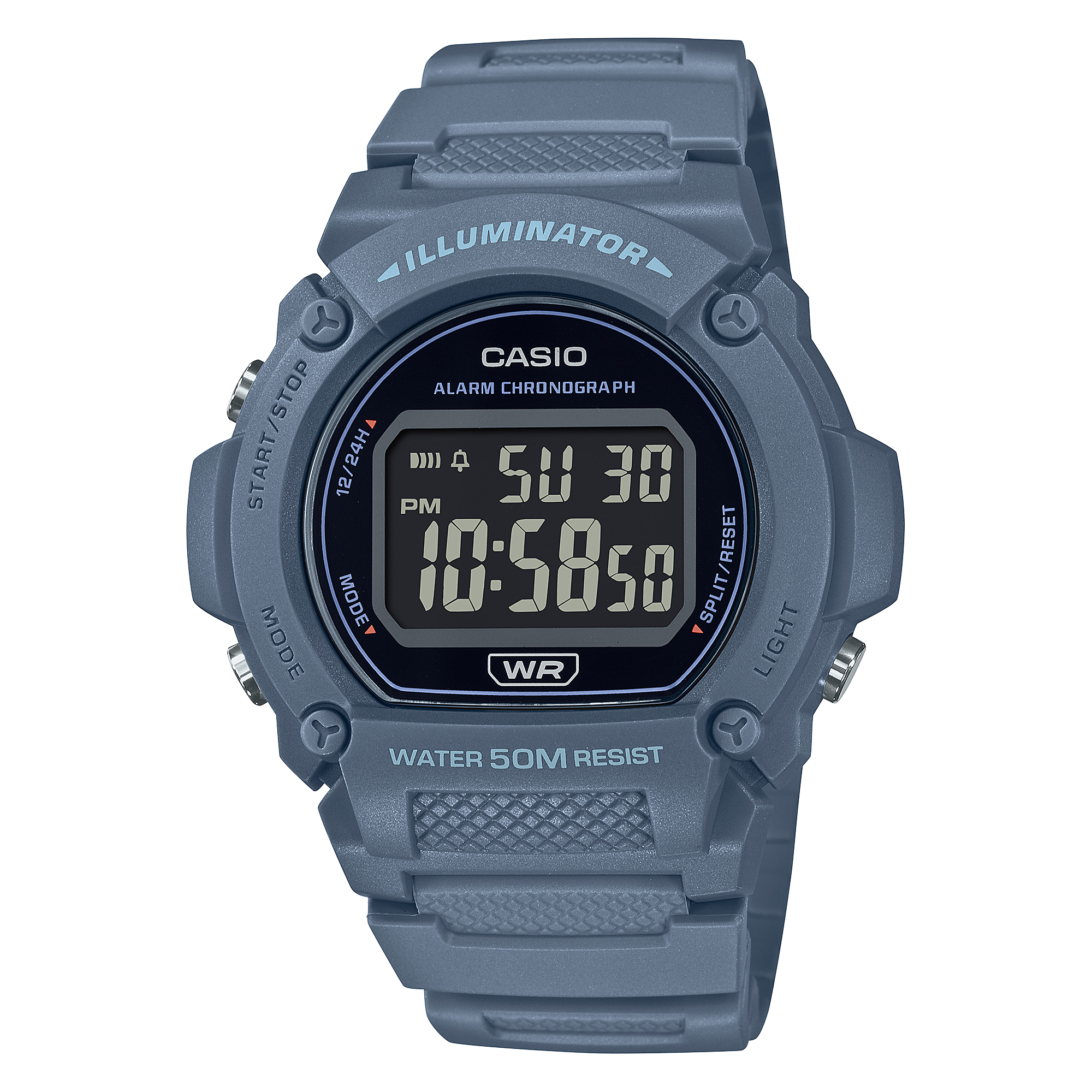 Đồng Hồ Casio W-219HC-2BVDF Chính Hãng