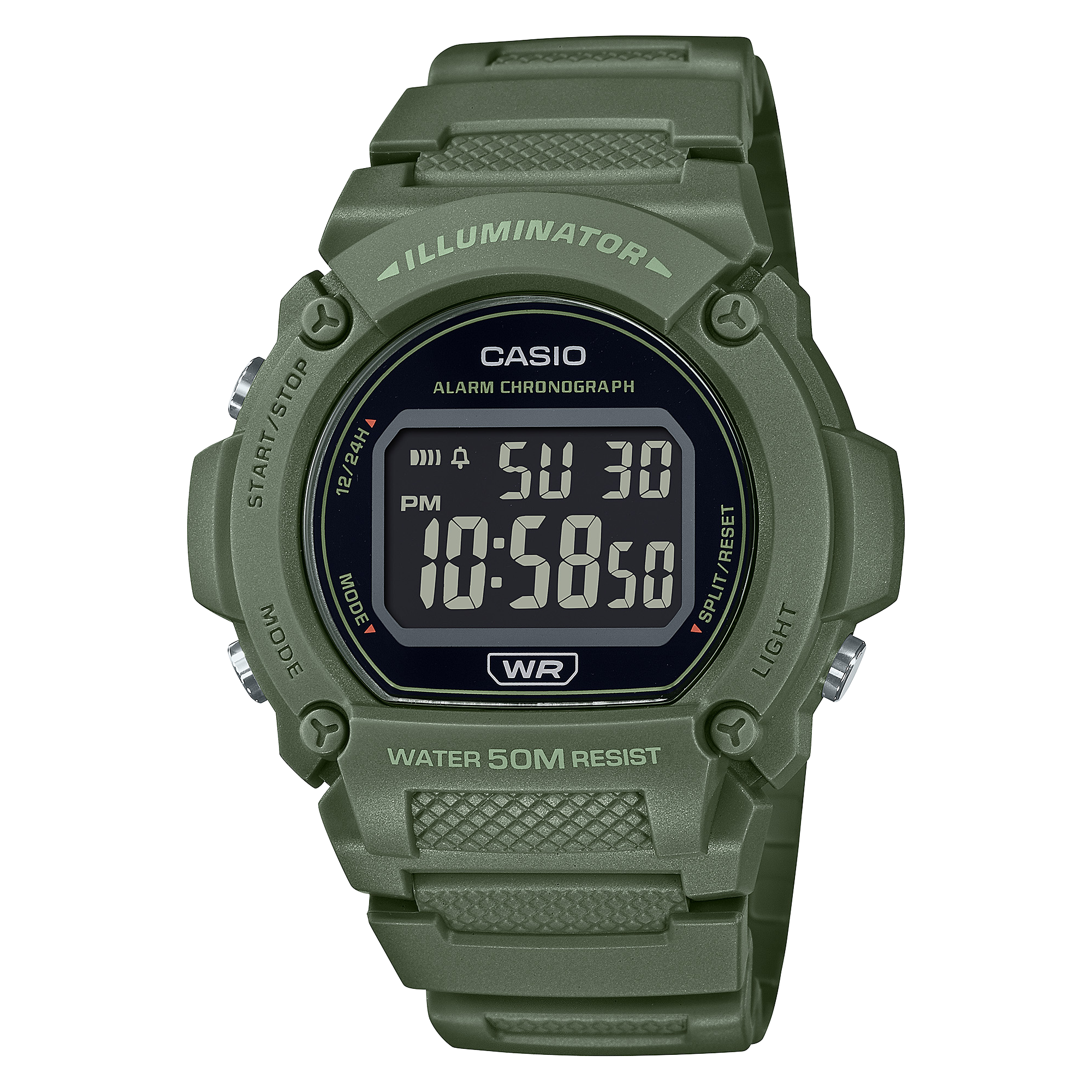 Đồng Hồ Casio W-219HC-3BVDF Chính Hãng