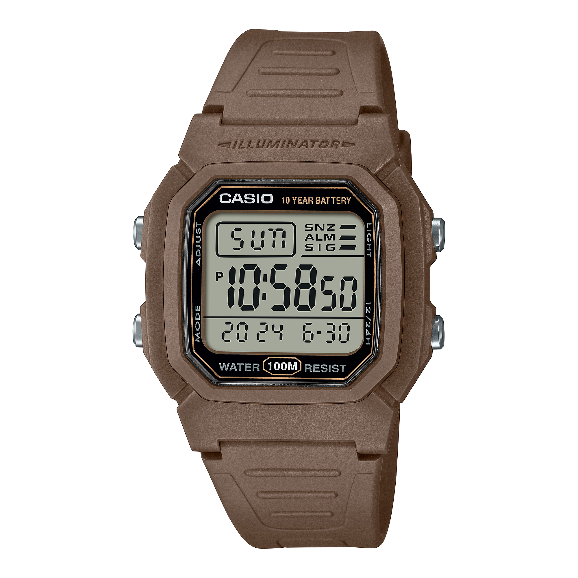 Đồng Hồ Casio Nam W-800H-5AVDF Chính Hãng
