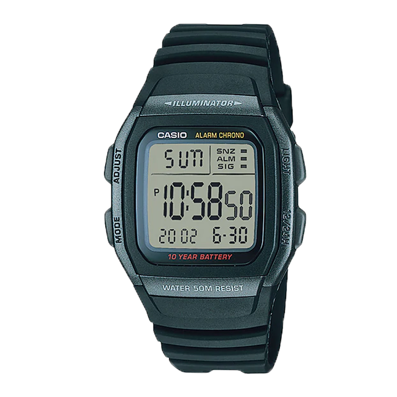 Đồng hồ Casio Nam W-96H-1BVDF Chính Hãng