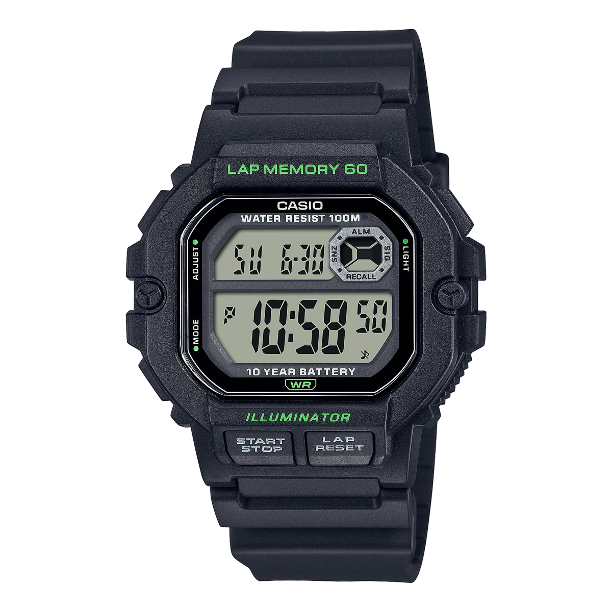 Đồng hồ Casio Nam WS-1400H-1AVDF Chính Hãng