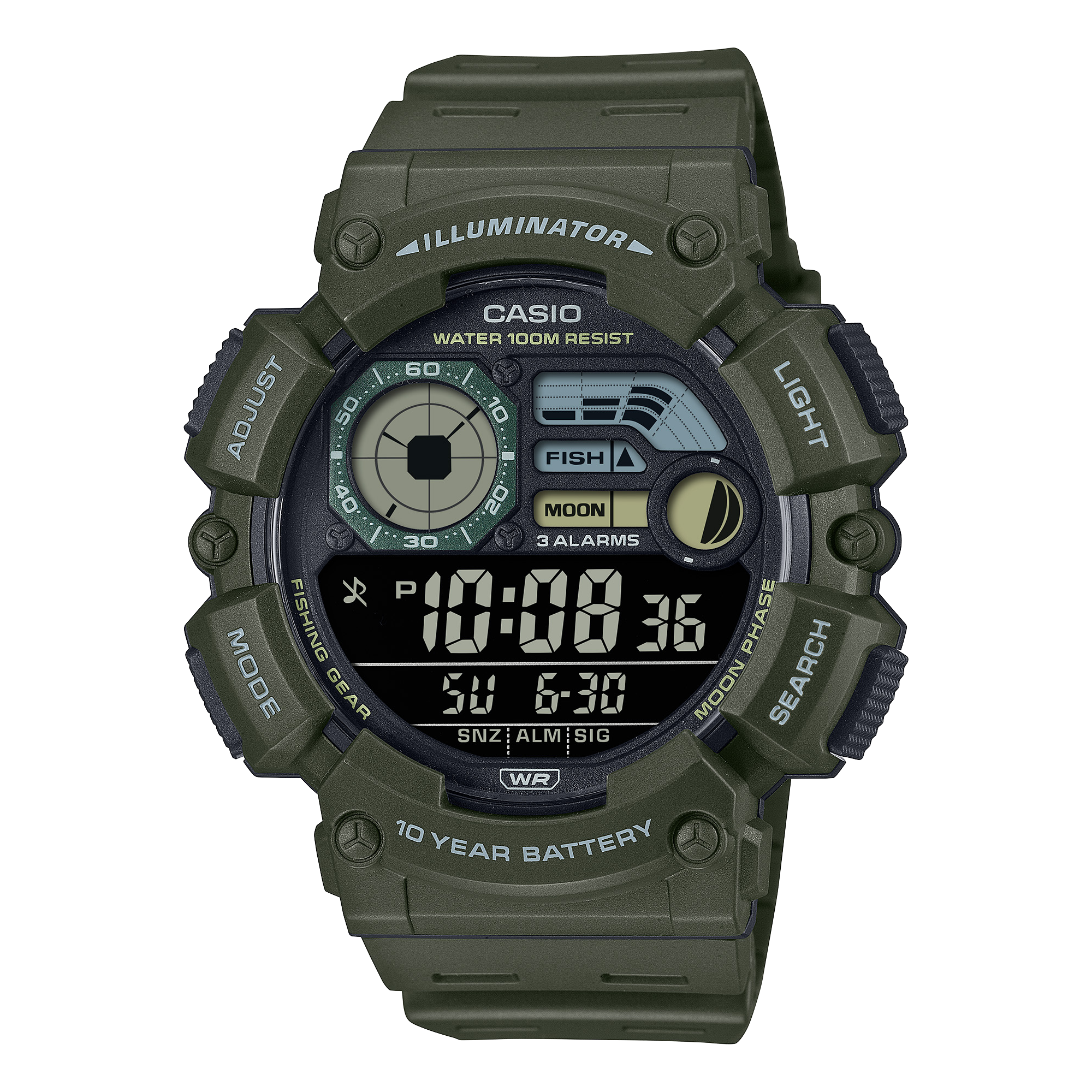 Đồng Hồ CASIO WS-1500H-3BVDF Chính Hãng