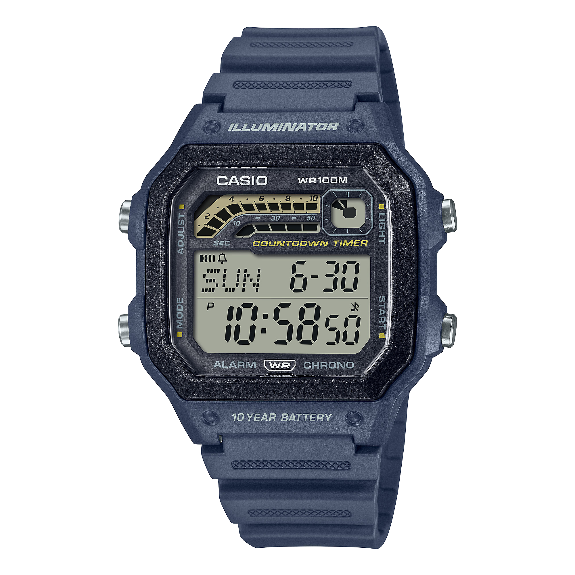 Đồng Hồ Casio WS-1600H-2AVDF Chính Hãng