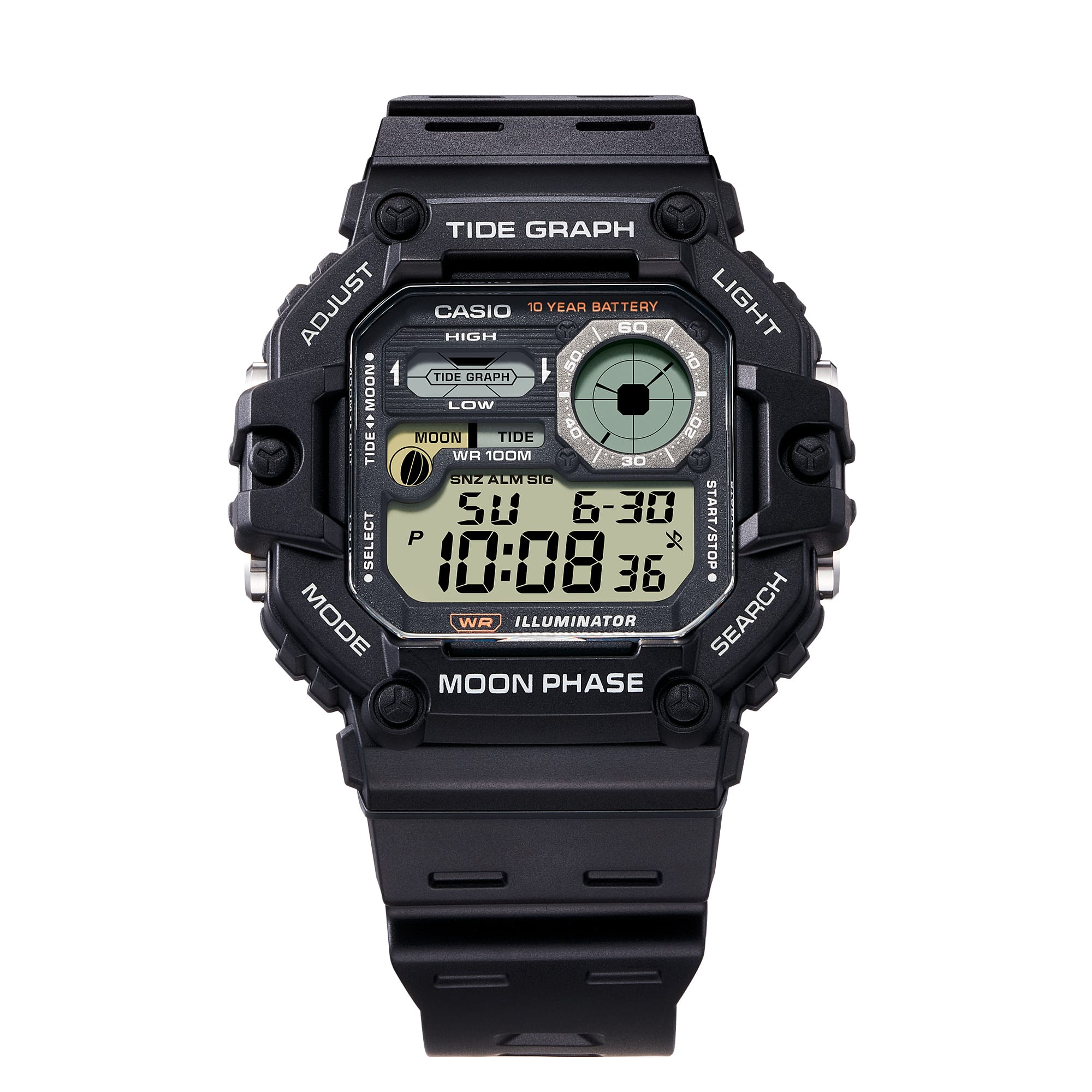 Đồng Hồ Casio Nam WS-1700H-1AVDF Chính Hãng