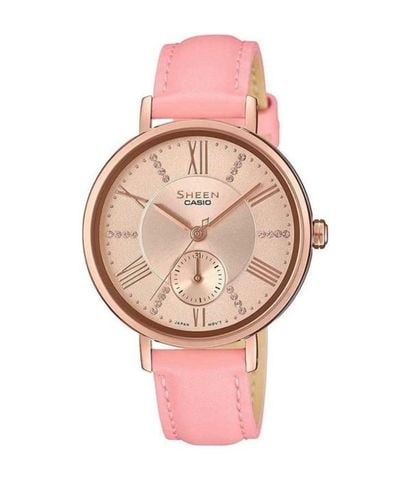 Đồng hồ Casio Sheen SHE-3066PGL-4A Chính Hãng