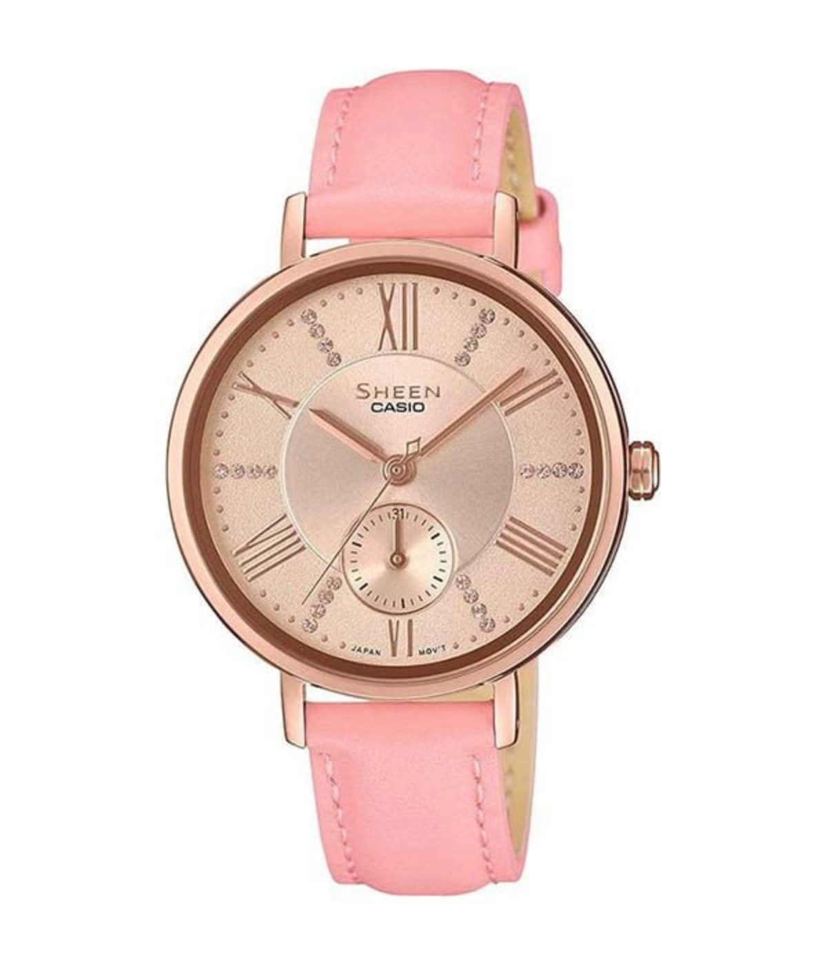 Đồng hồ Casio Sheen SHE-3066PGL-4AUDF Chính Hãng