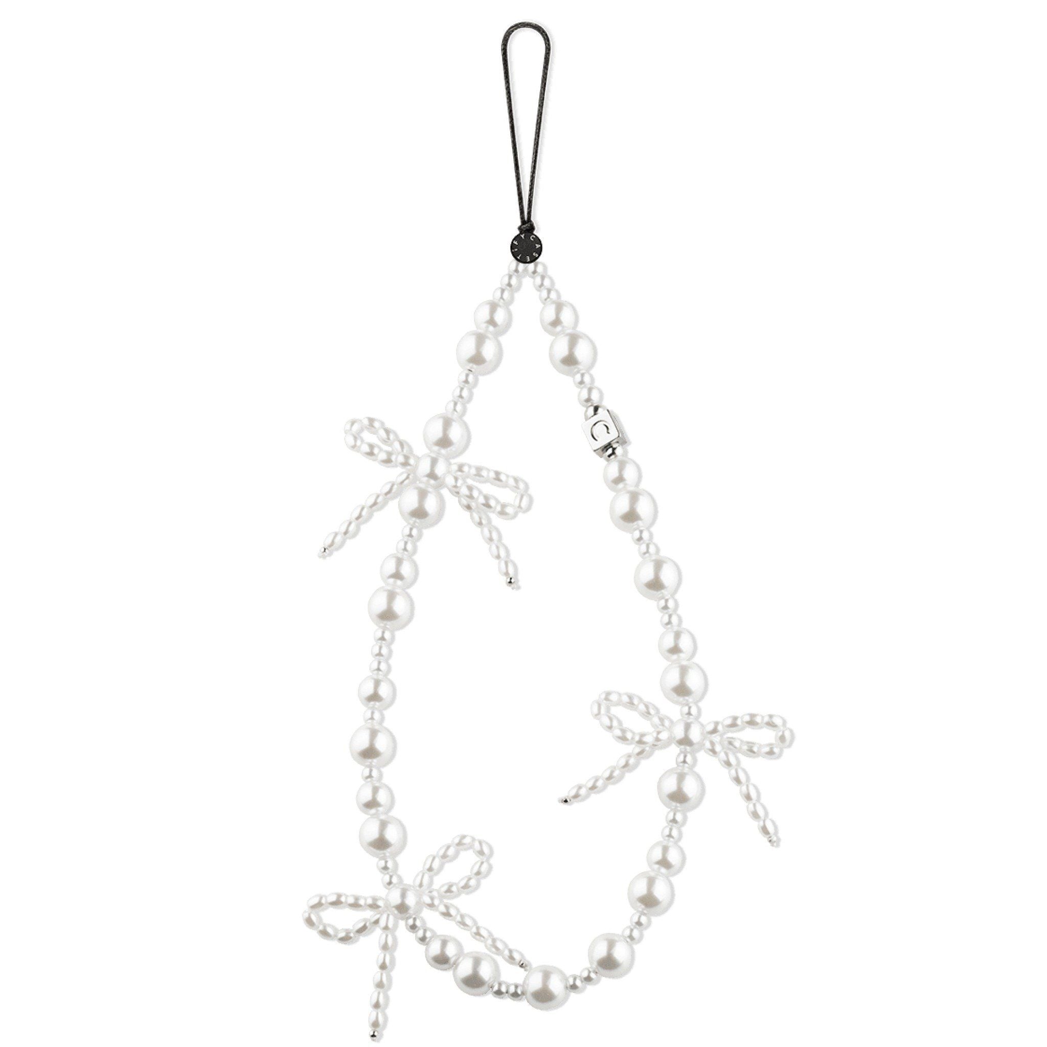  Bow Phone Charm - Frosted Bows 