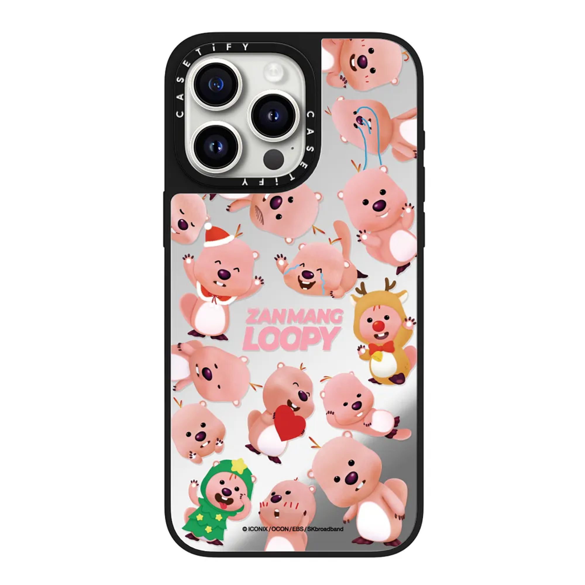  Zanmang Loopy 3D Sticker Case | Mirror 
