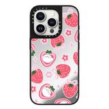  Bichon Bibo Dog and Strawberry Bow Pattern | Mirror 