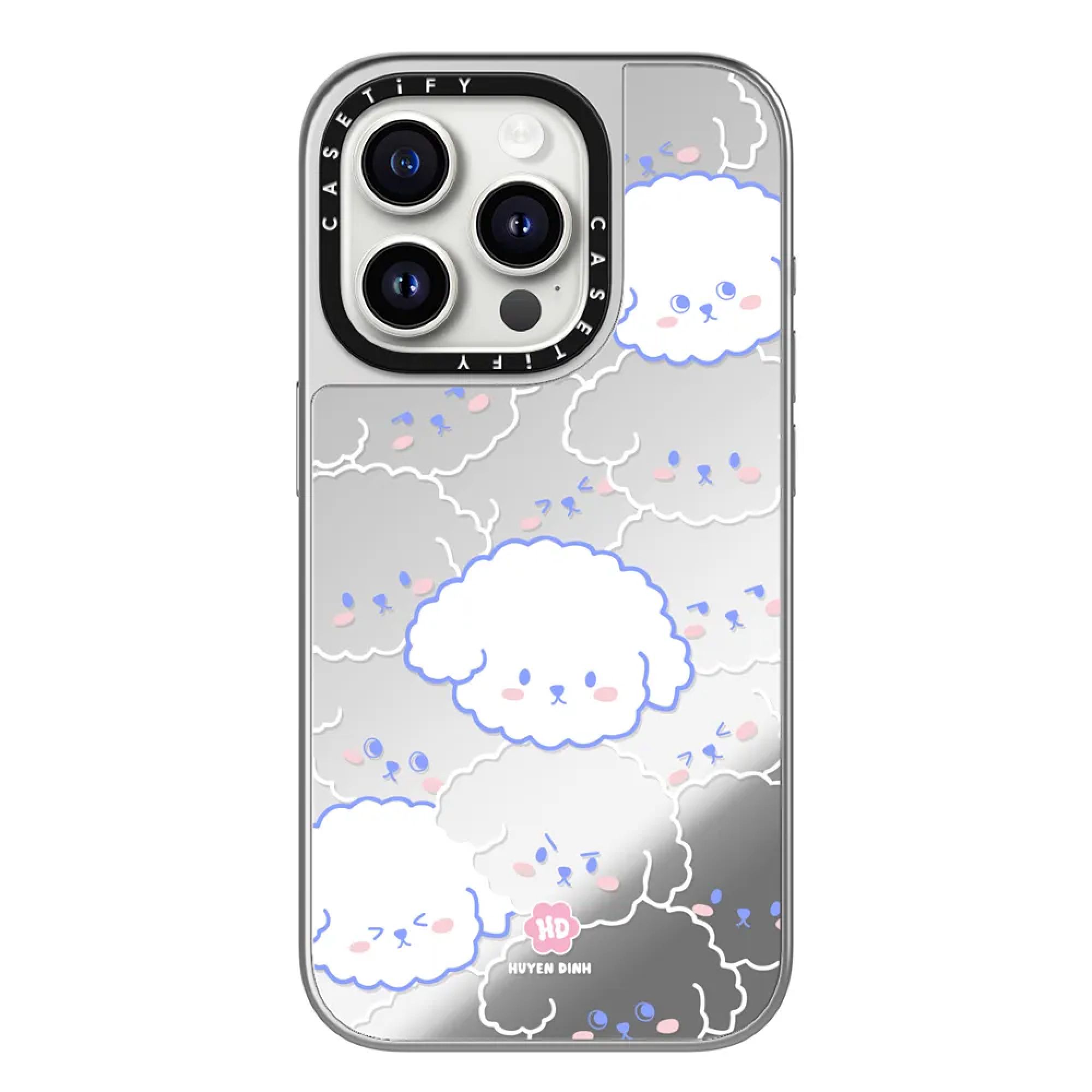  Bichon Bibo Dog Pattern | Mirror 