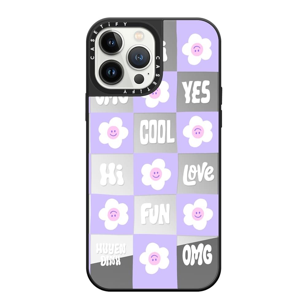 Pastel Flowers Checker | Mirror 