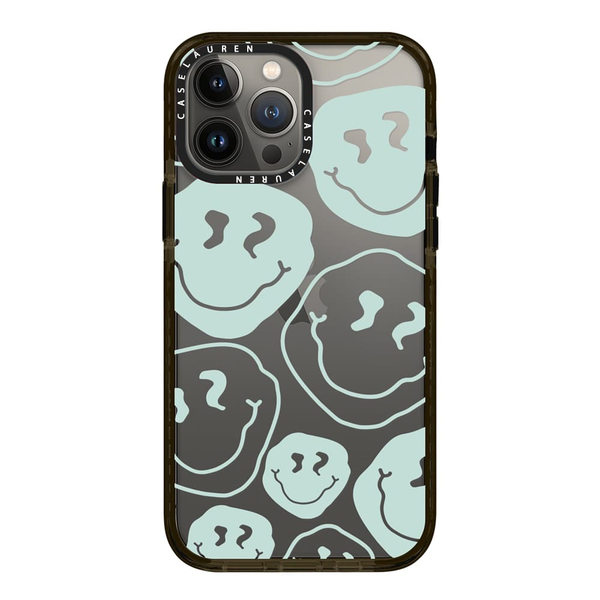  Aqua Smiley Transparent | IMPACT CASE 