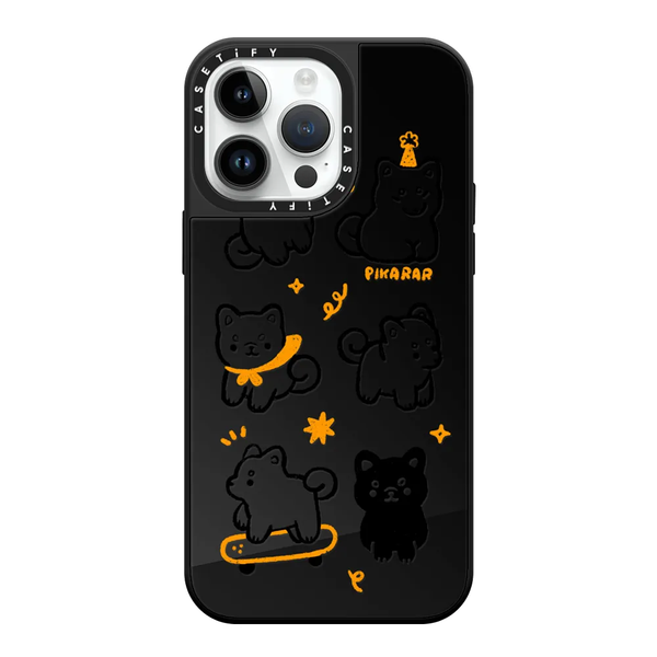  Ốp Lưng CASETiFY Chính Hãng | Doodle Collage by PIKARAR | CASETiFY BLACK MIRROR | No Box 