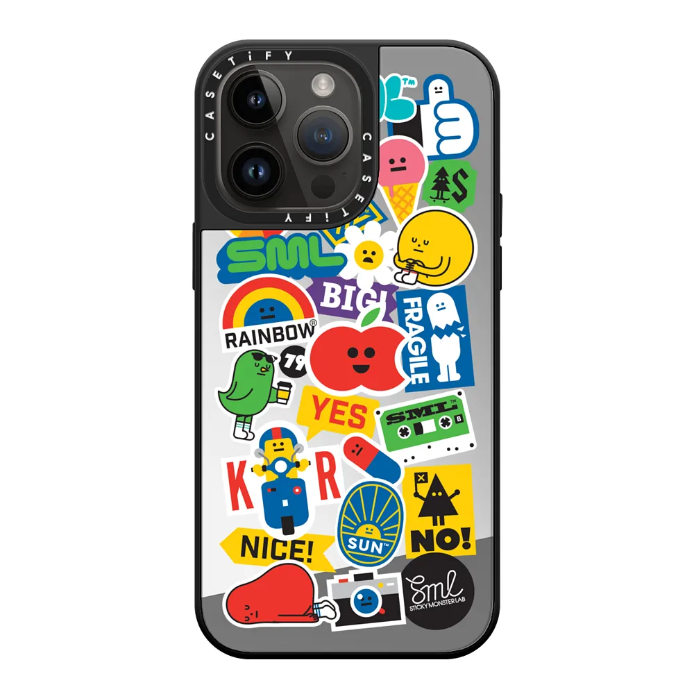  SML Stickers Case | Mirror 