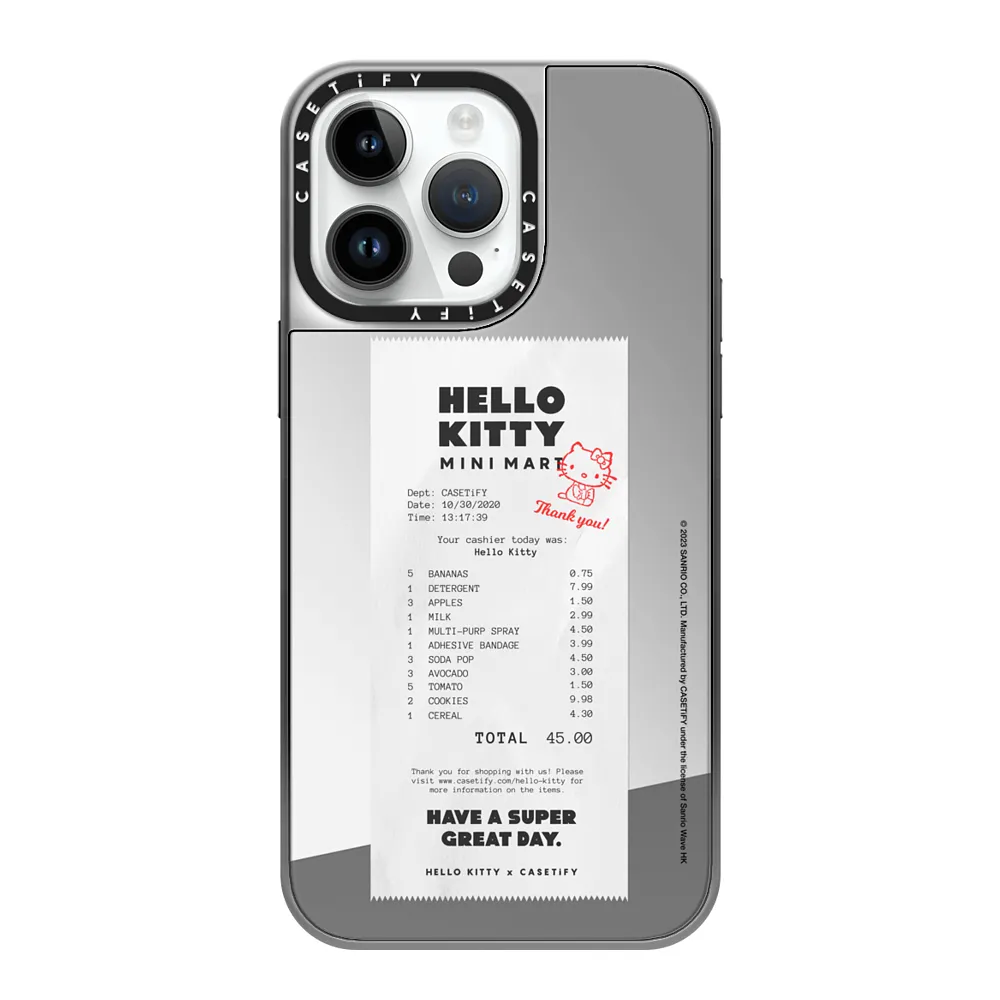  Hello Kitty Minimart Receipt Case | Mirror 