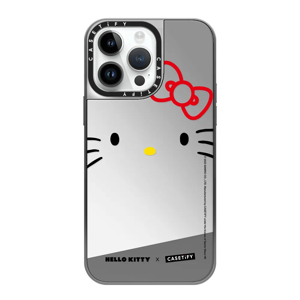  Hello Kitty Face Clear Case | Mirror 