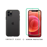  [COMBO] Impact Case Black + Cường Lực Neon 