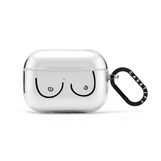  Boobs Airpods Pro Case by Black Lamb Studio 