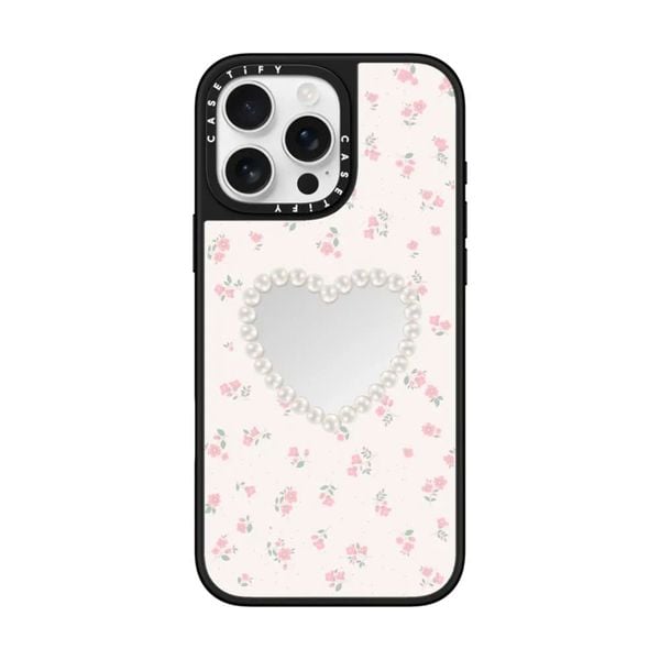  Ốp Lưng CASETiFY | Pearly Heart | Mirror 