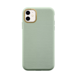  Leather Case Sage Green | Ốp Lưng Da PU Cao Cấp Màu Xanh Mint 