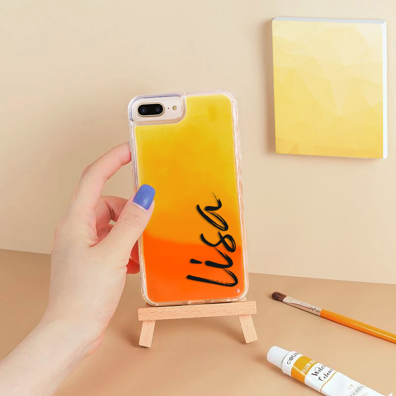  Ốp lưng Neon Khói Cam 