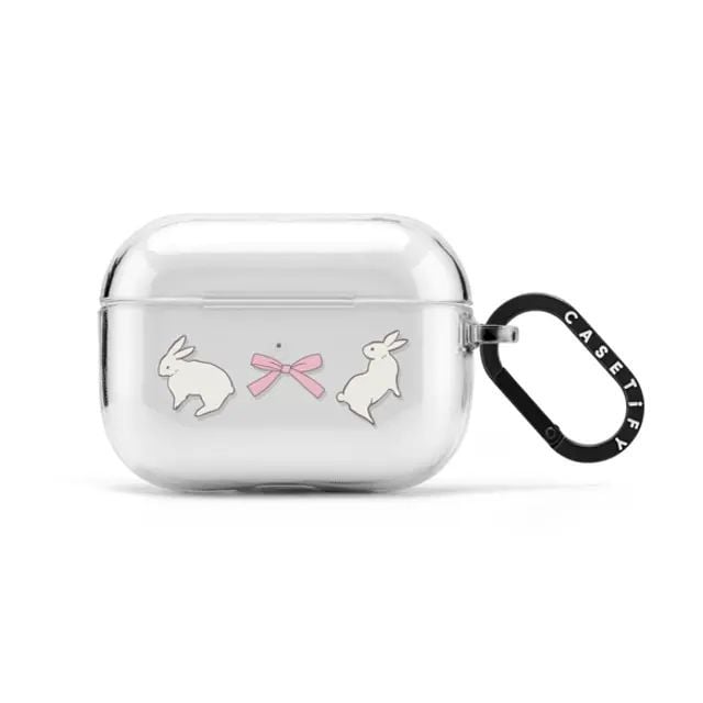  Airpods Case Rabbit Ribbon 