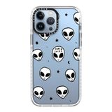  Cute White UFO Space Alien Drawing Pattern | Impact | Case Lauren 
