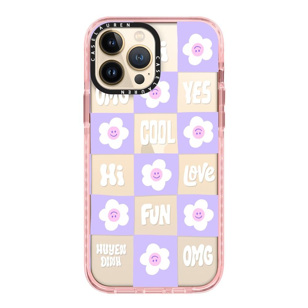  Pastel Flowers Checker | Impact | Case Lauren 