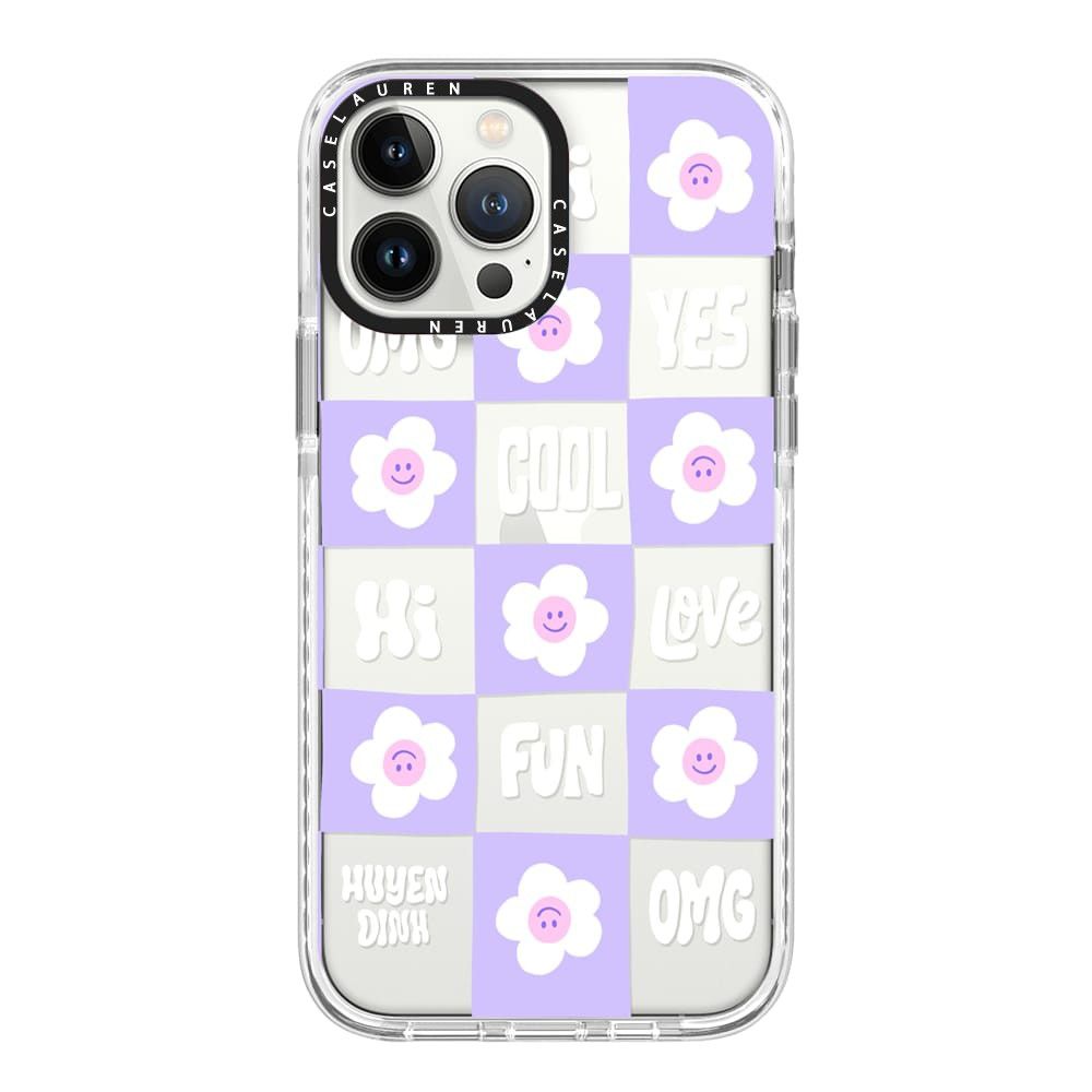  Pastel Flowers Checker | Impact | Case Lauren 