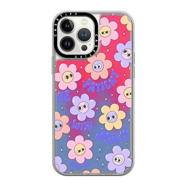  Be Patient with Yourself Floral | Mirror 