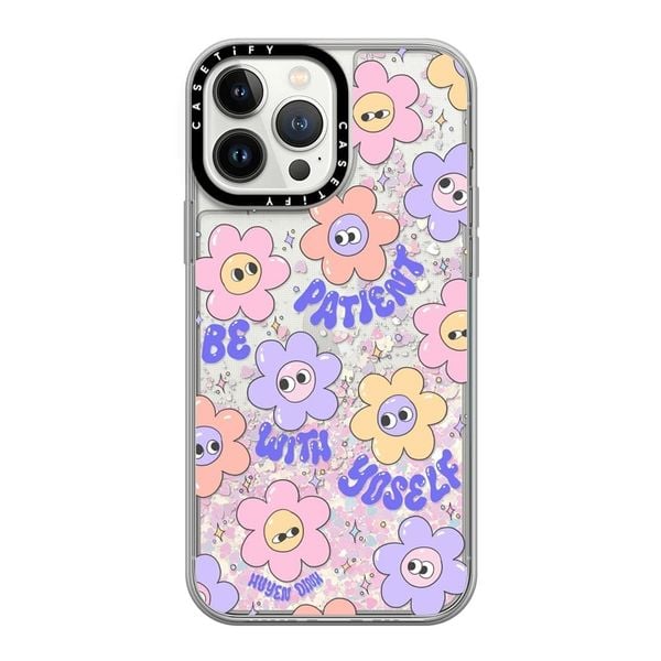  (CASETiFY Chính Hãng) Be Patient with Yourself Floral | CASETiFY Auth | No Box. 