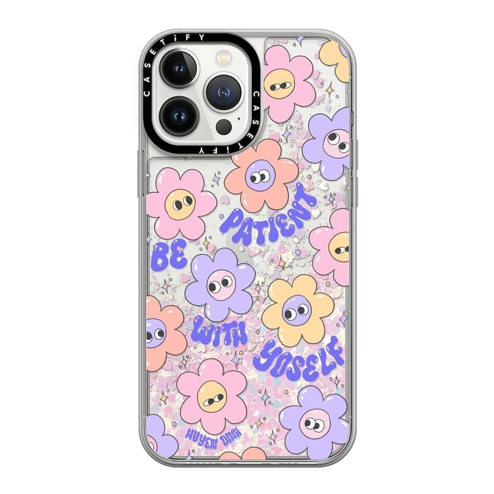  Be Patient with Yourself Floral | Mirror 