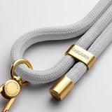  Rope Phone Strap with Card - Grey 