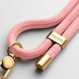  Rope Phone Strap with Card - Pink 