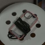  Rope Phone Strap with Card - Black 
