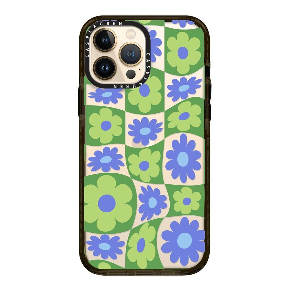  Warped Floral Checker | IMPACT CASE 