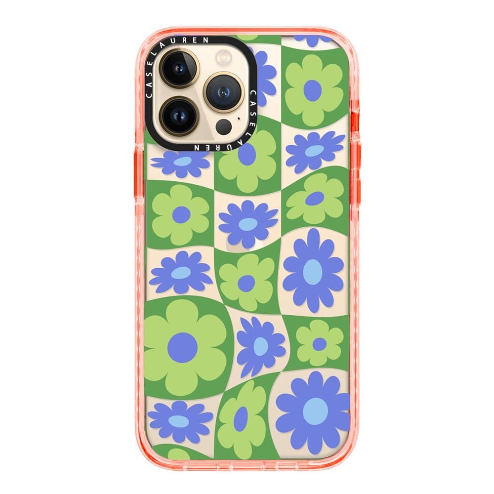  Warped Floral Checker | Impact | Case Lauren 