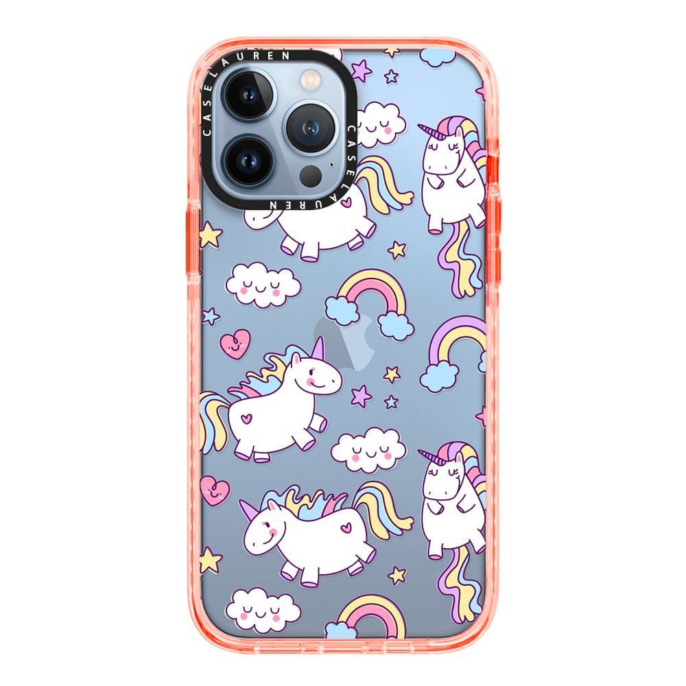  Unicorns & Rainbows - Clear | Impact | Case Lauren 