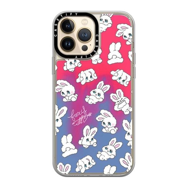  (CASETiFY Chính Hãng) Bunnies By Foxy Illustrations | CASETiFY Auth | No Box 