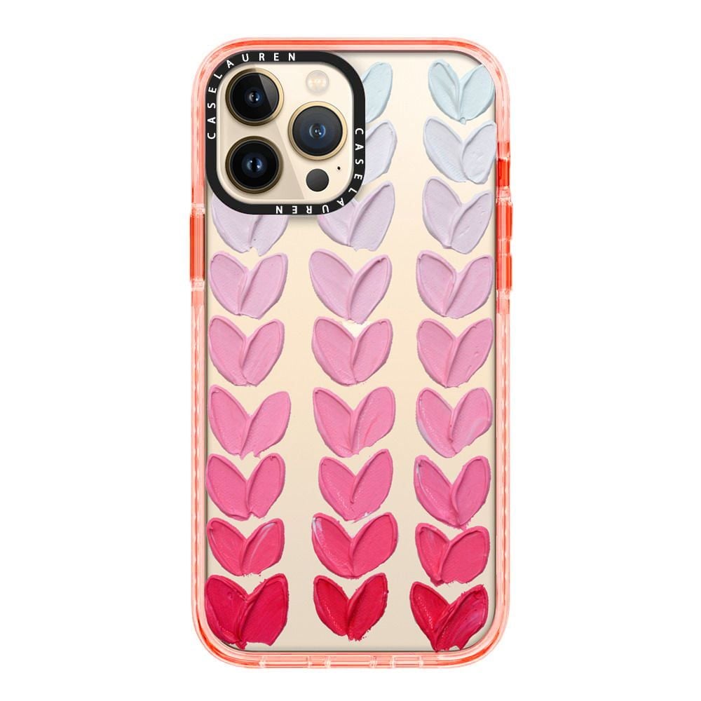  Pink Polka Daub Hearts | Impact | Case Lauren 