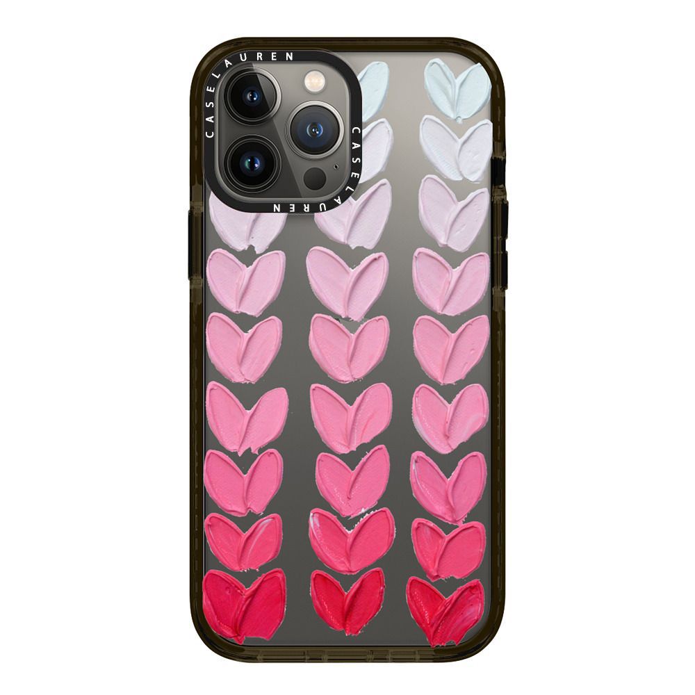  Pink Polka Daub Hearts | Impact | Case Lauren 