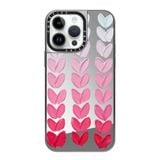  Pink Polka Daub Hearts | Mirror 