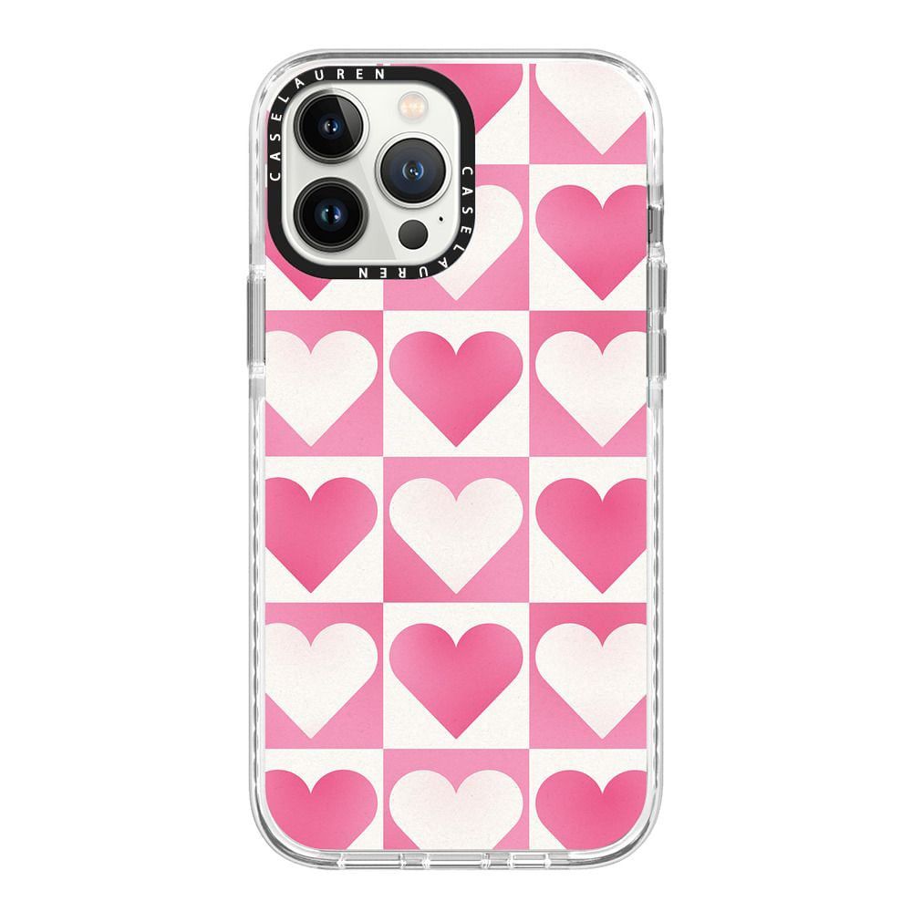  Cottagecore Checker Valentine Heart Quilt Pattern | Impact | Case Lauren 