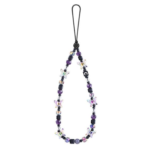  Phone Charm Butterfly Phone Charm - Noir Aura 
