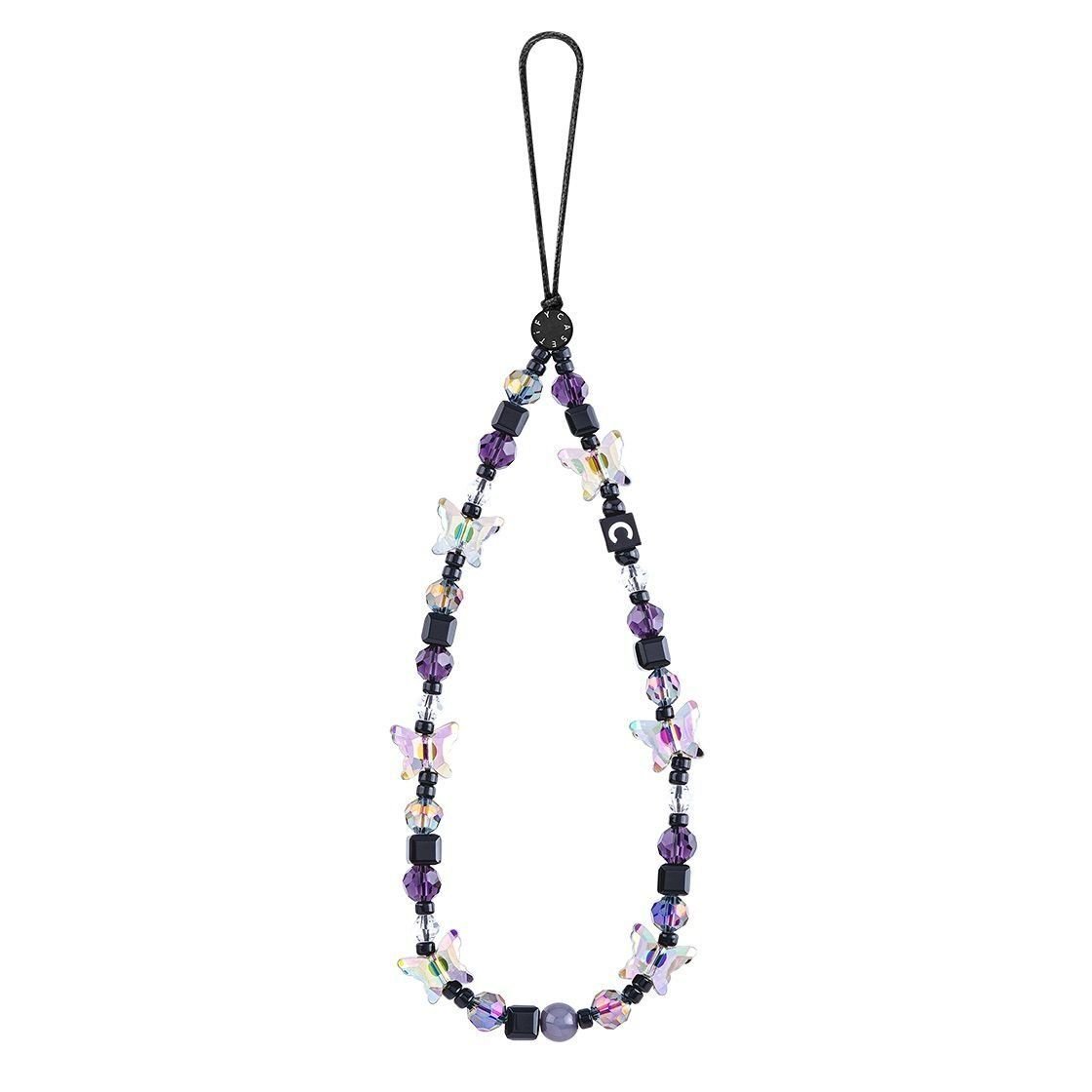  Phone Charm Butterfly Phone Charm - Noir Aura 