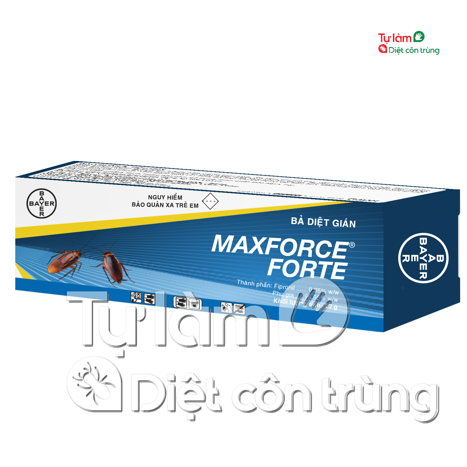 Thuốc diệt gián Maxforce FC – Tự Làm Diệt Côn Trùng