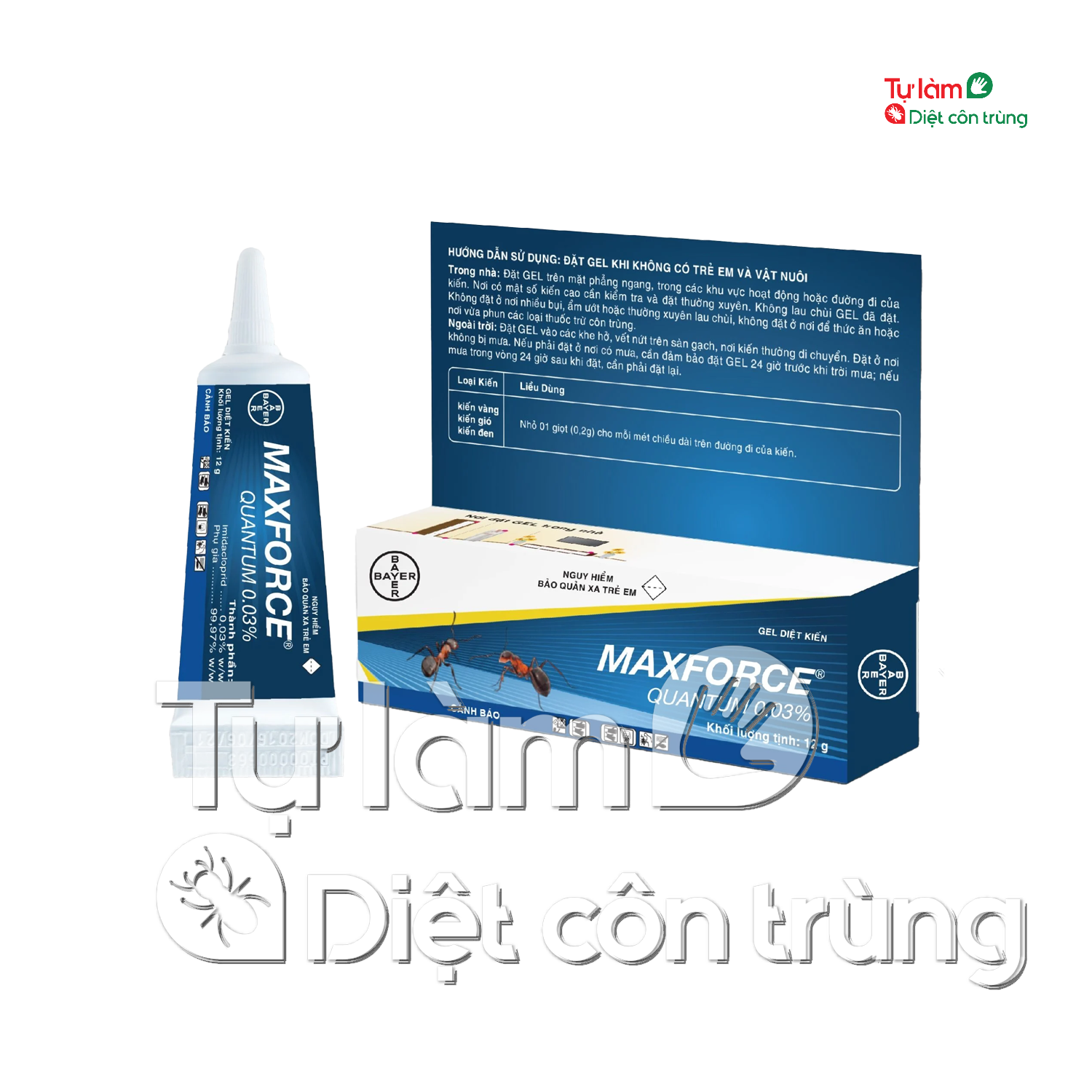 Thuốc diệt kiến sinh học Maxforce Quantum